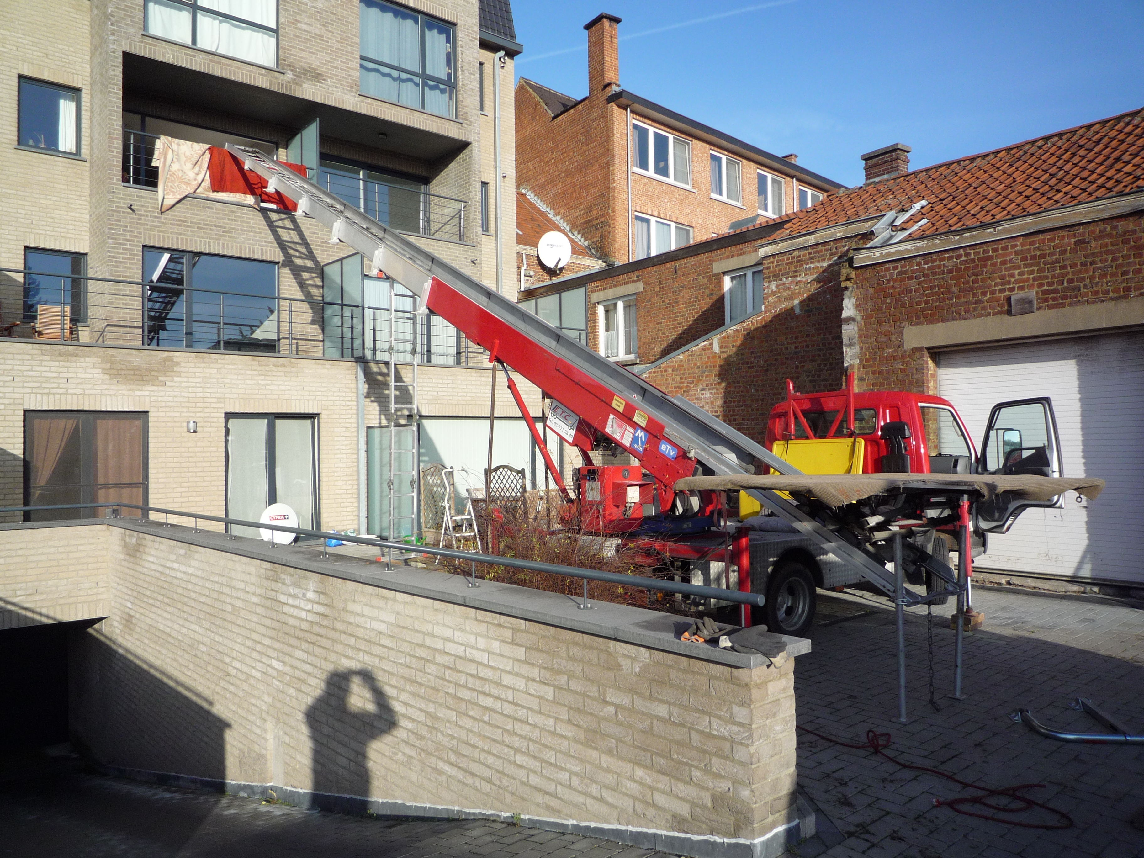 Foto van verhuiswerkzaamheden
